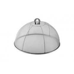 Cloche protège plat inox 34cm