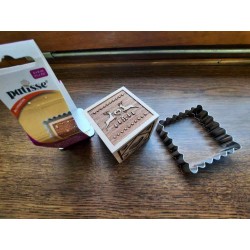 Tampon cube + emporte-pièce