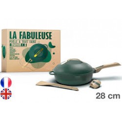 Poêle LA FABULEUSE 28 cm vert