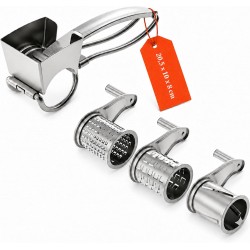 Râpe 3 tambours Inox